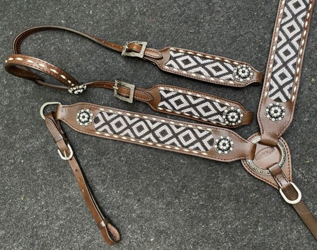 Headstall and Breastcollar Set