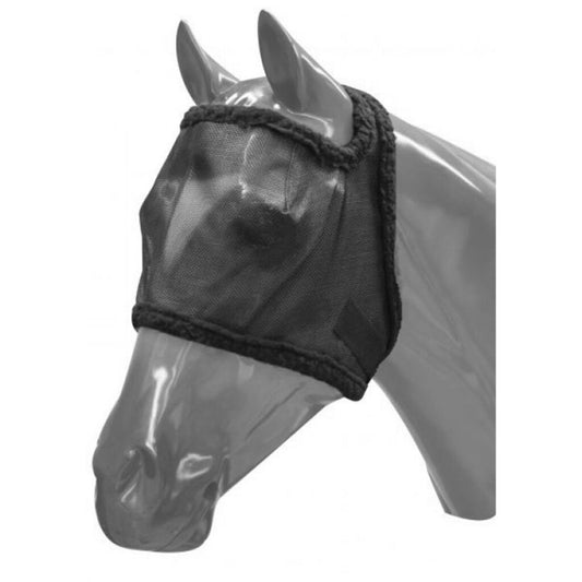 Mesh Fly mask with fleece