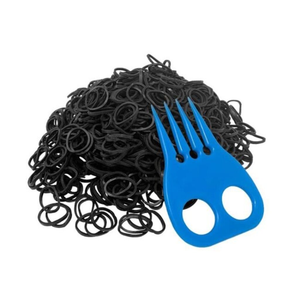 1000 Piece Braiding Set with Comb