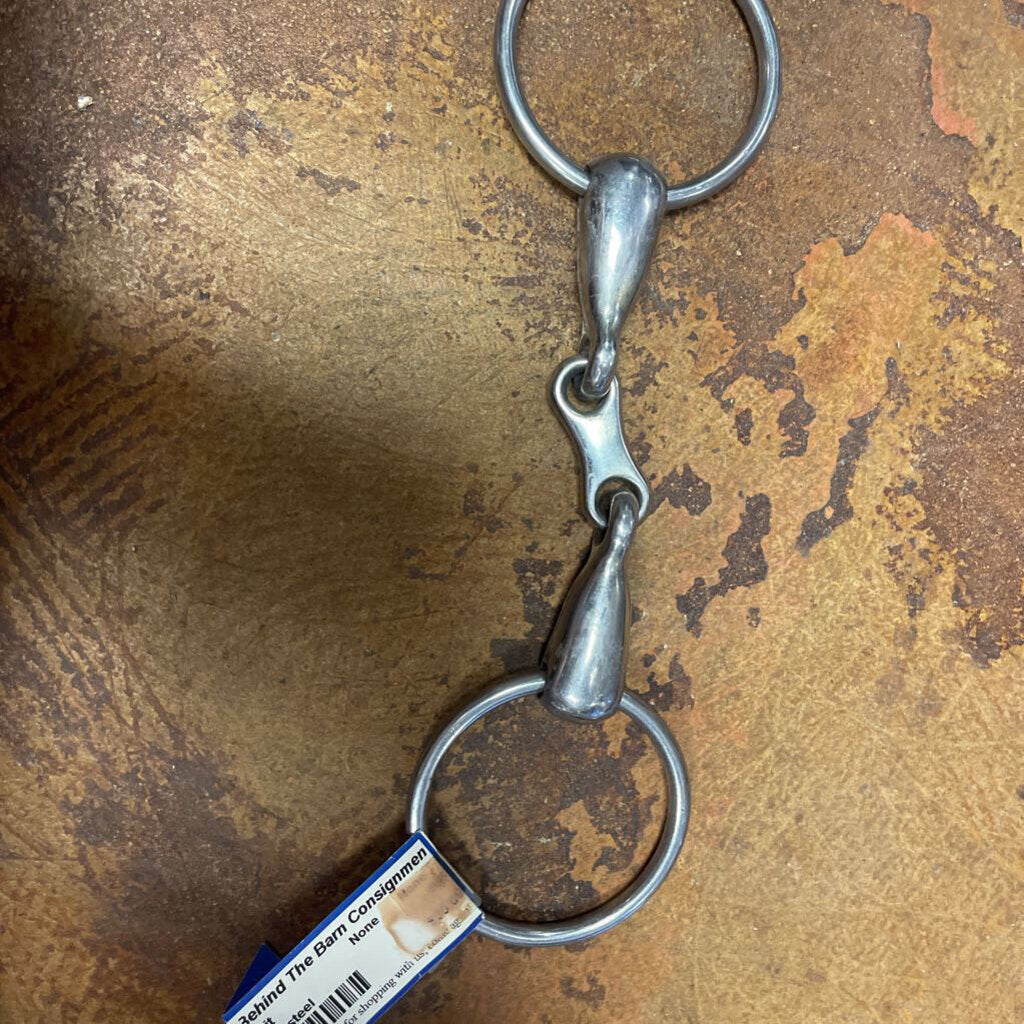 Loose ring snaffle 3 piece