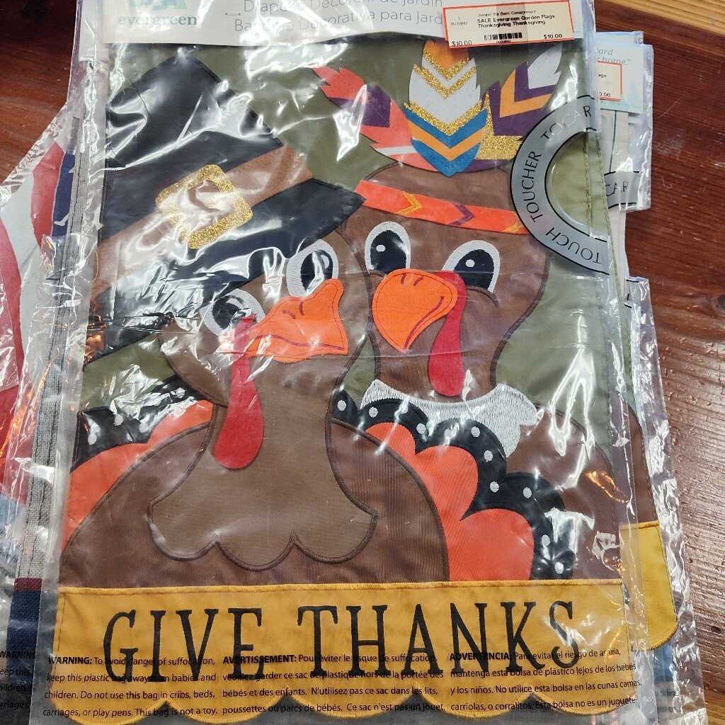 Garden Flags Thanksgiving