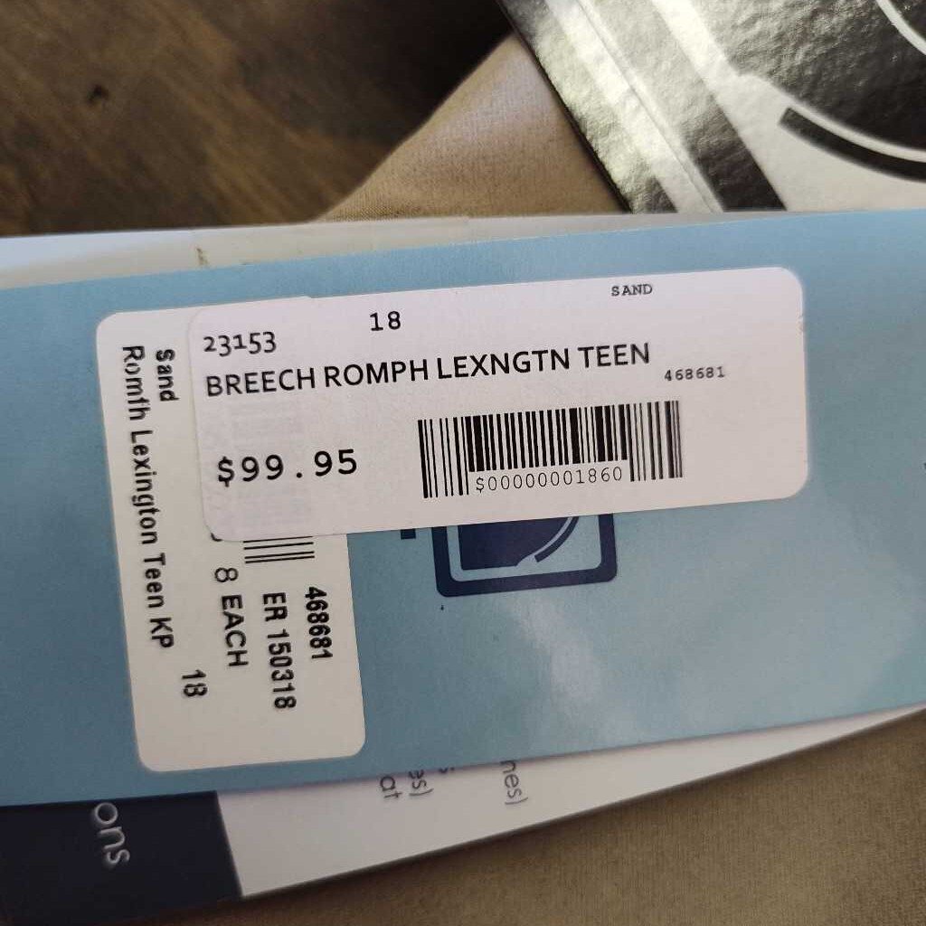 Knee patch breeches- ladies
