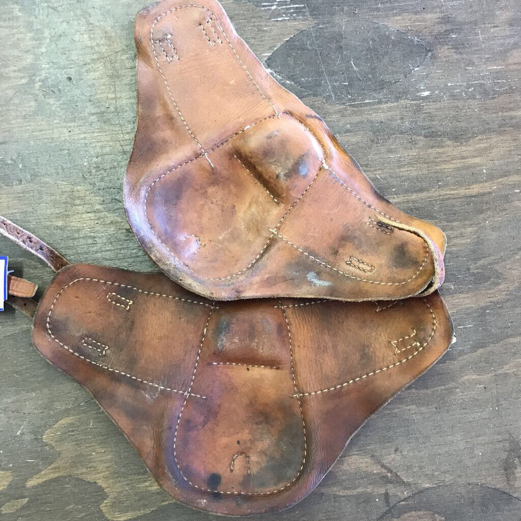 Leather on leather