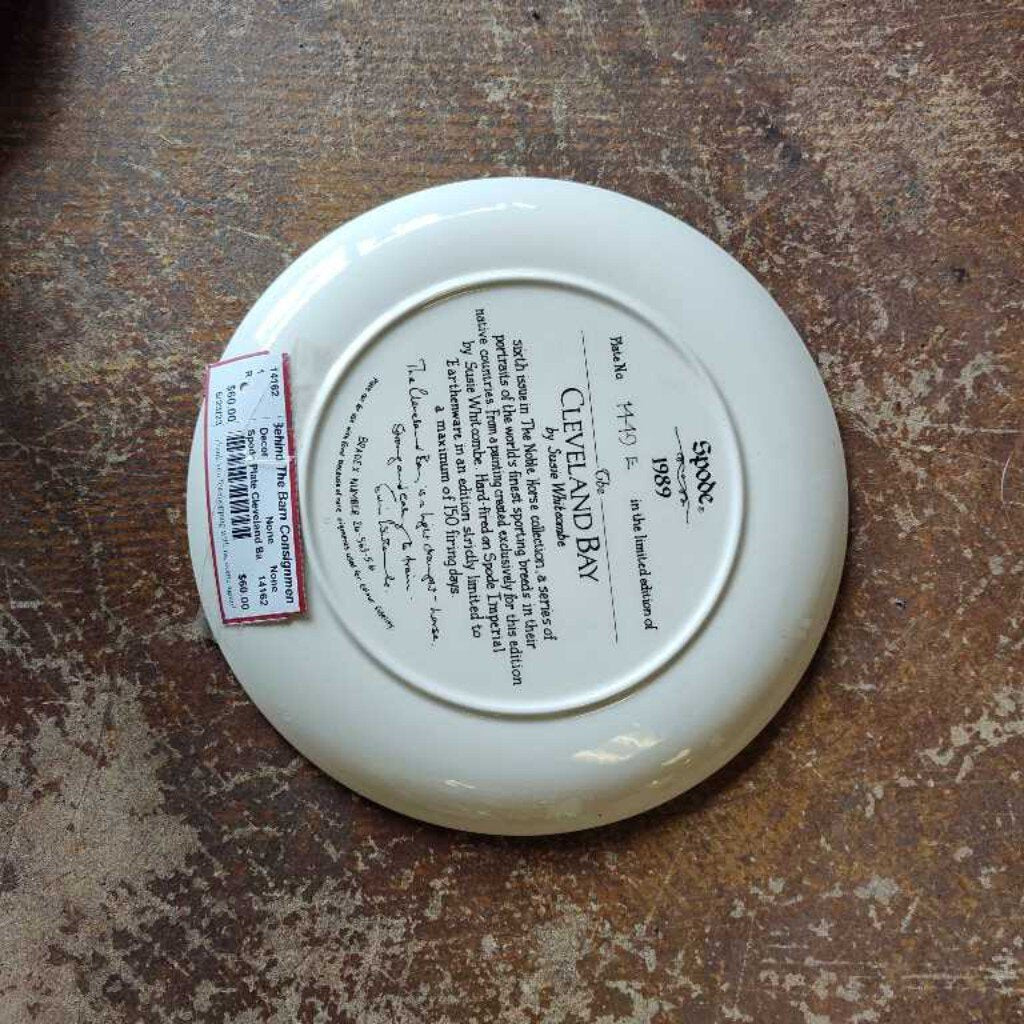 Spode Plate Cleveland Bay
