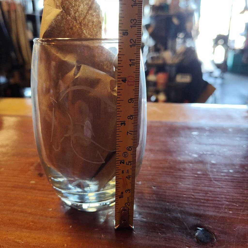 Wine Glass- jumping horse