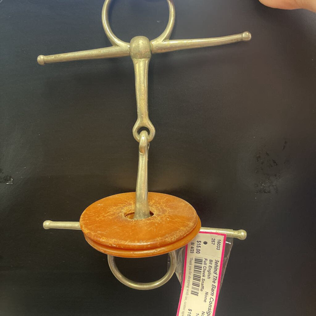 Bit English Full Cheek Snaffle