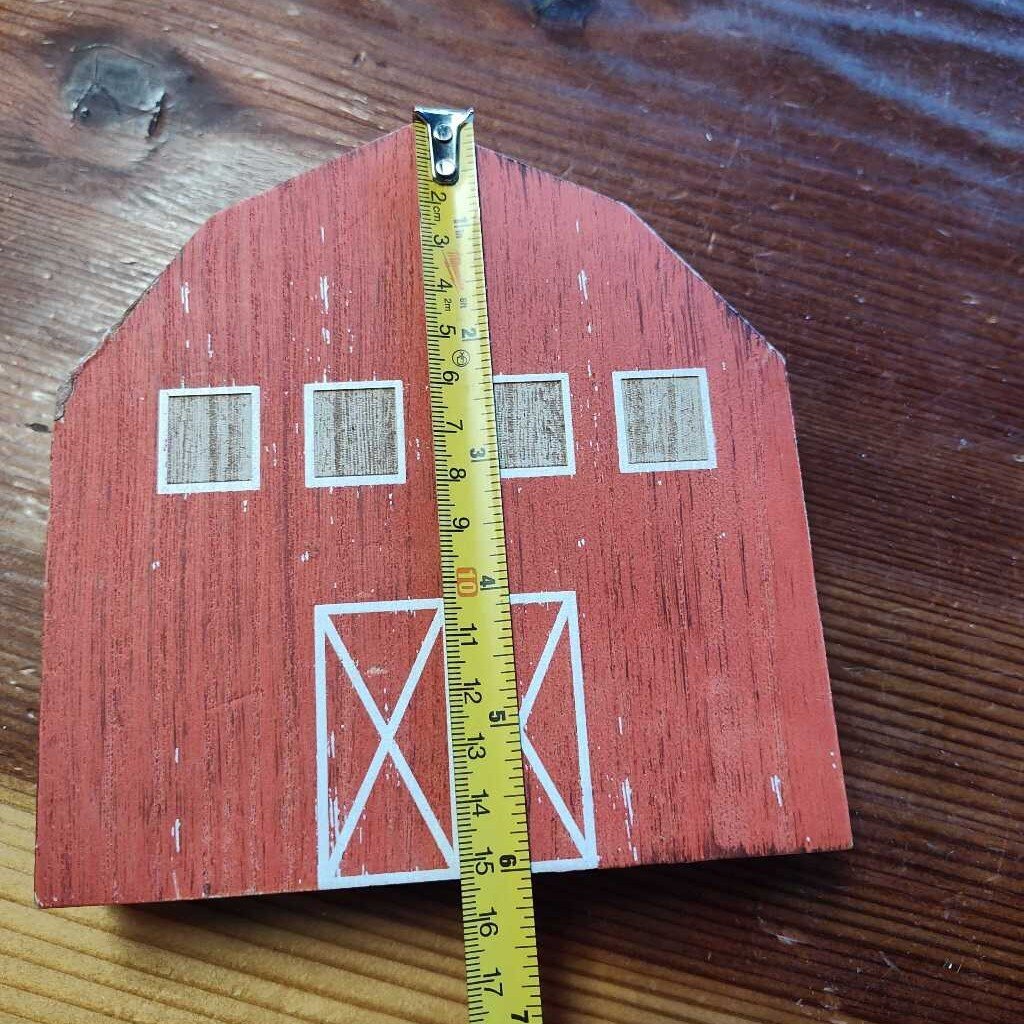 small wooden barn
