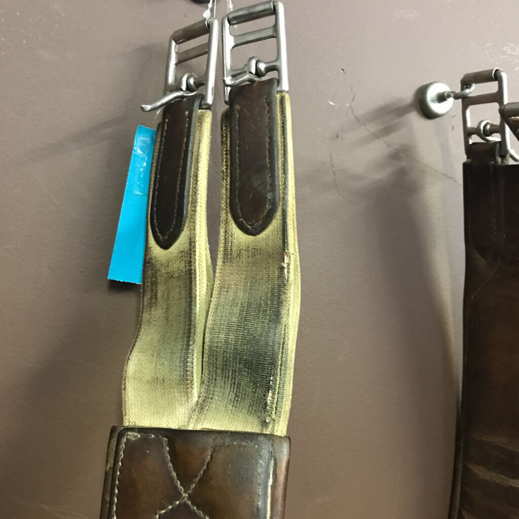 leather english girth
