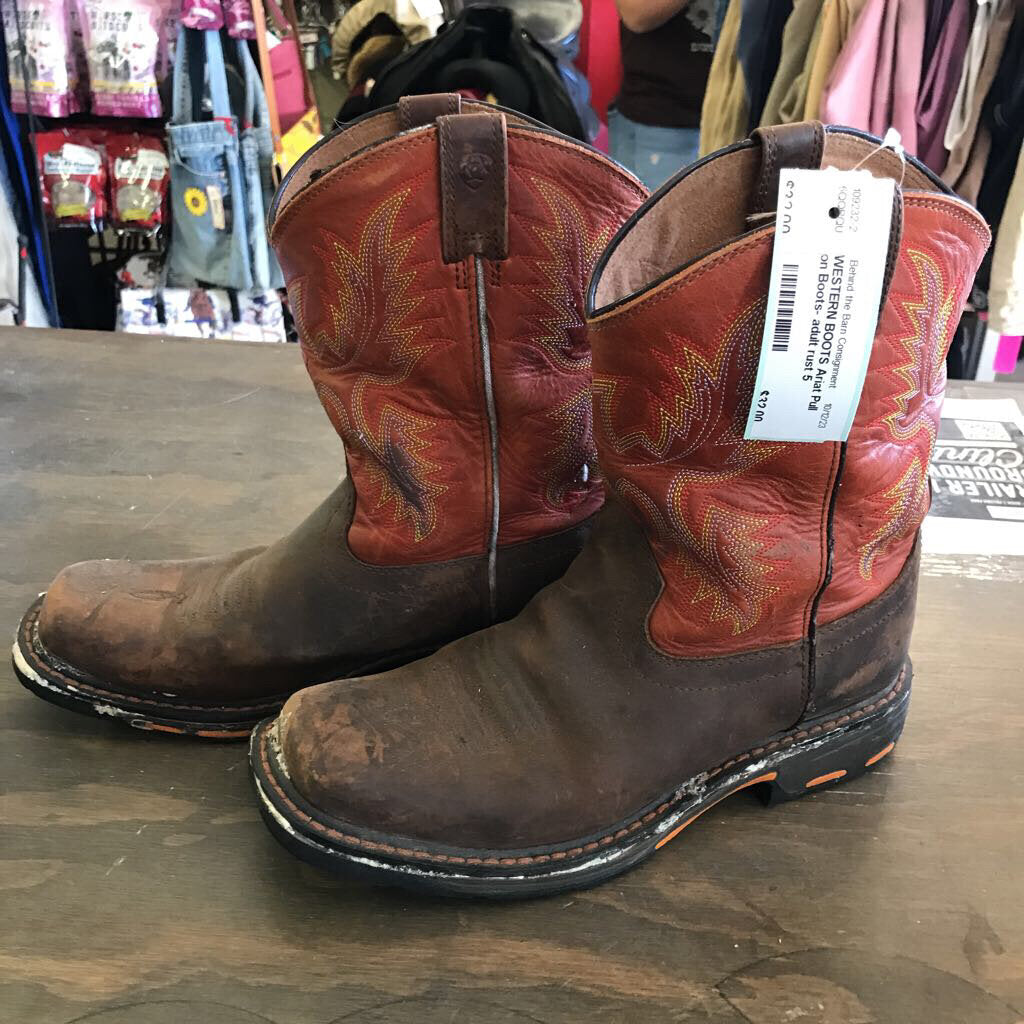 Pull on Boots- adult