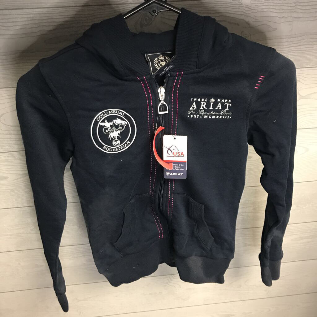 Zip up with hood- youth