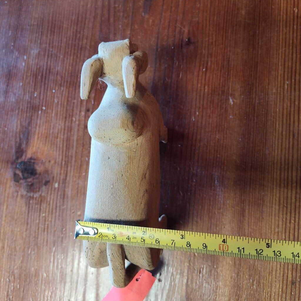 Cow carving