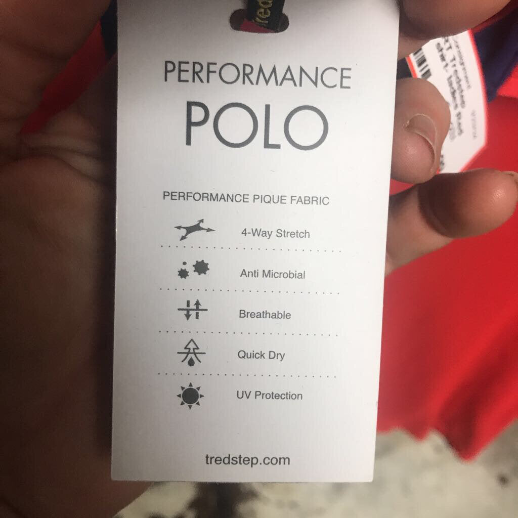 athletic polo shirt- ladies