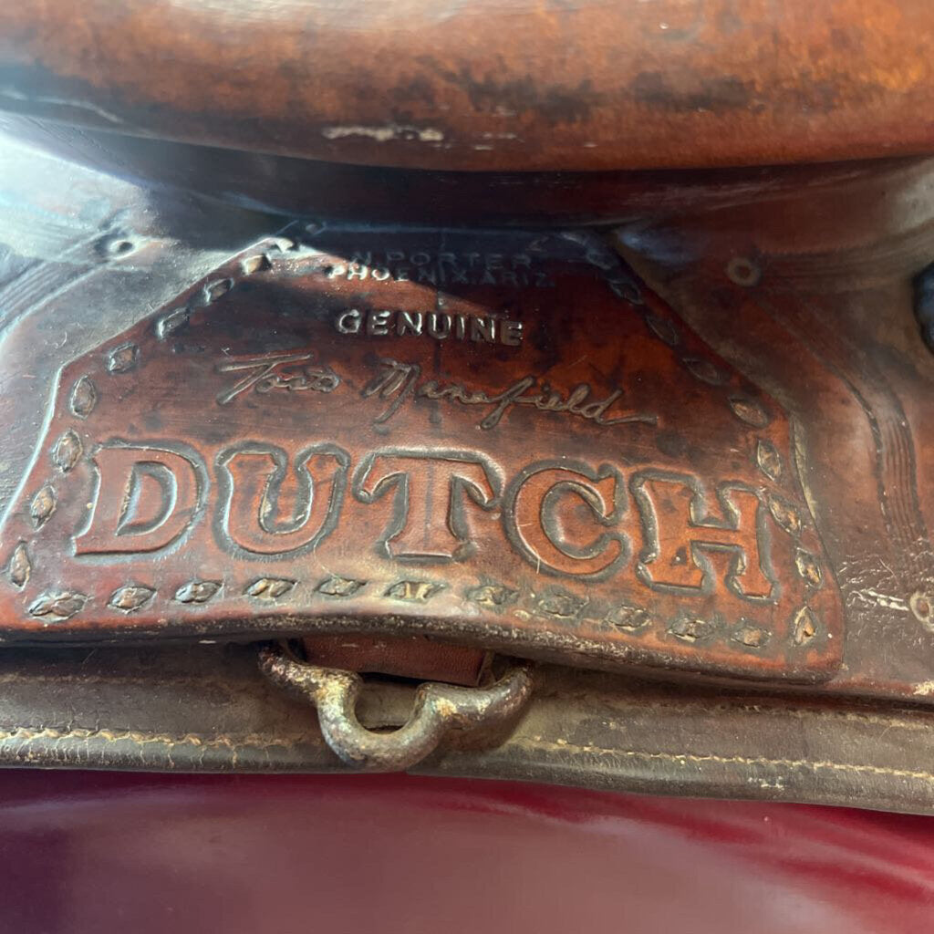 western Roping saddle