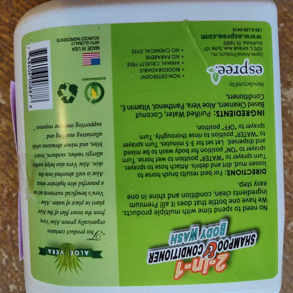 2 in 1 Shampoo & Cond.