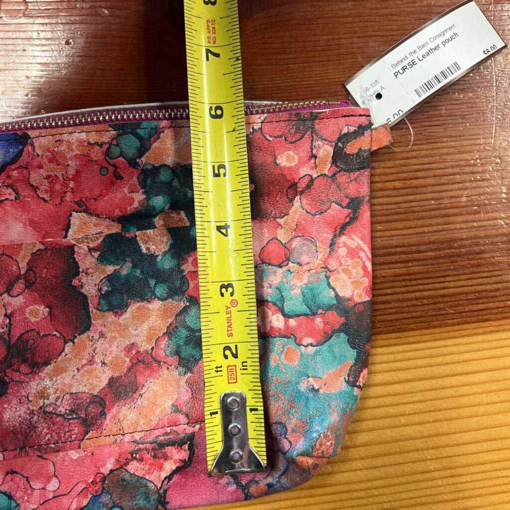 Leather pouch