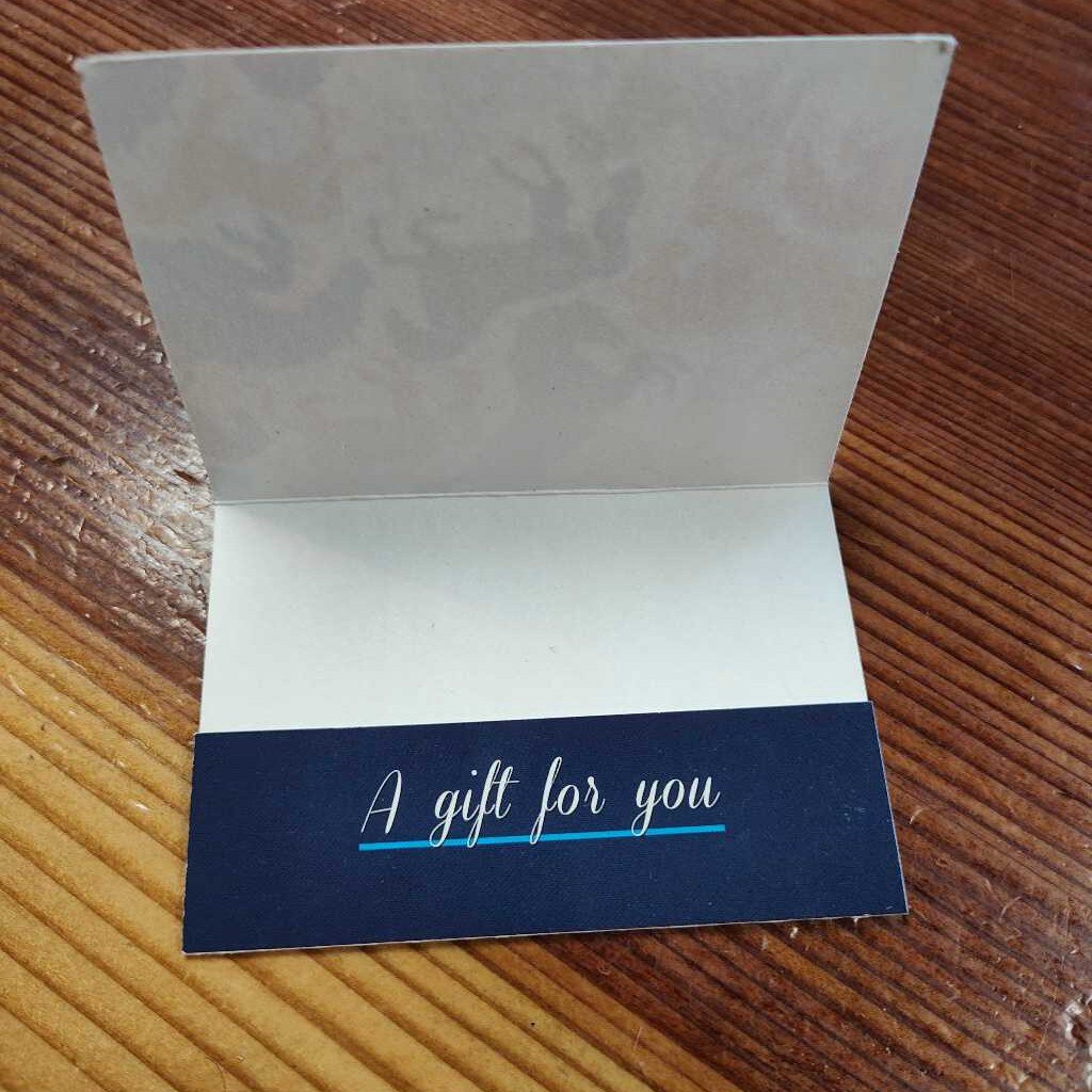 Gift card "holder"