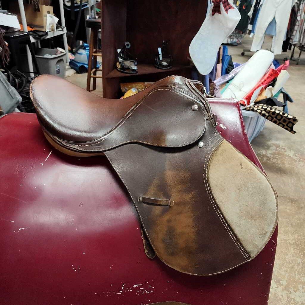 older starter english saddle