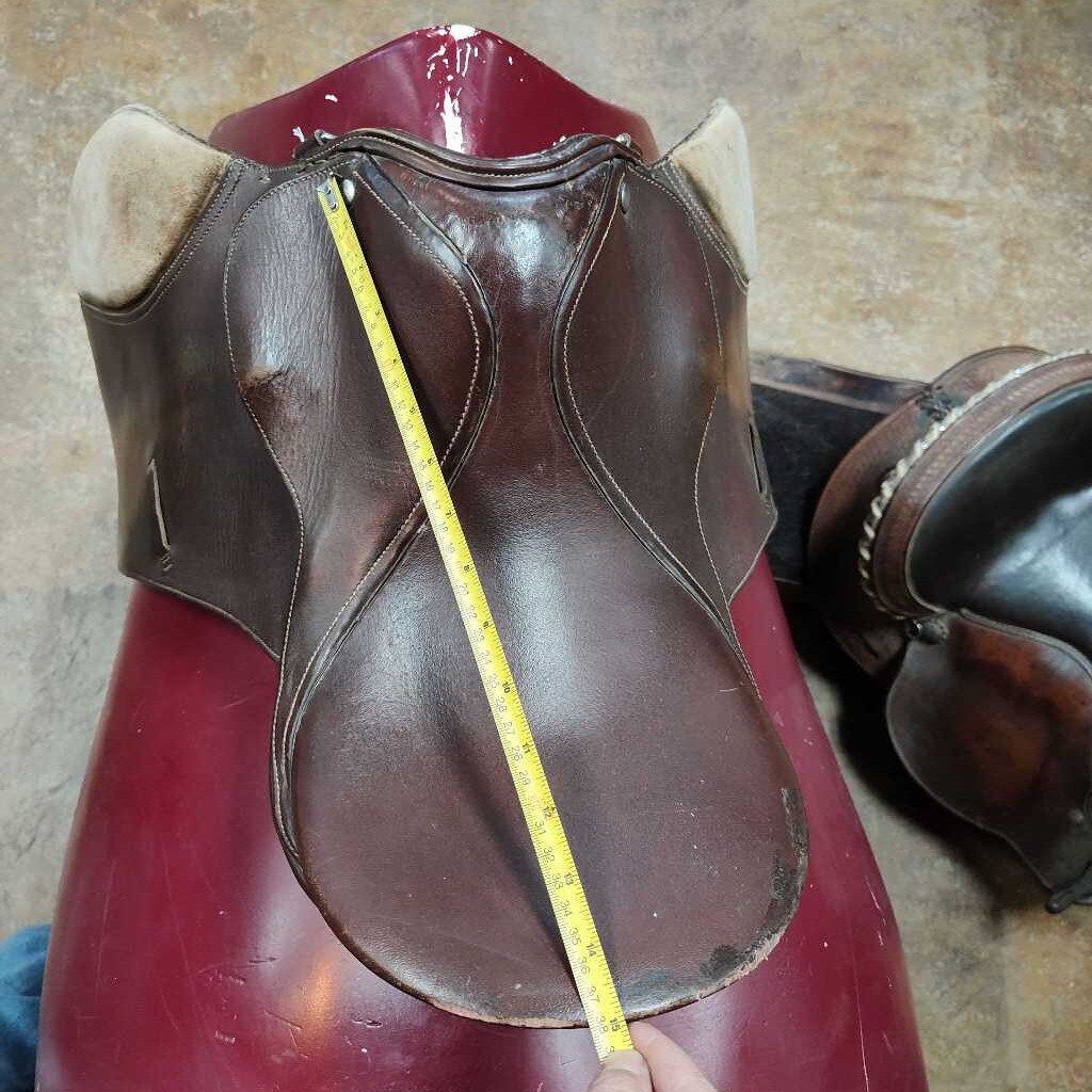 older starter english saddle