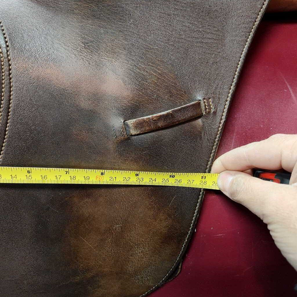 older starter english saddle