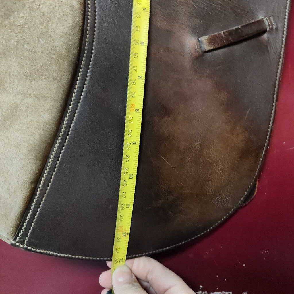 older starter english saddle