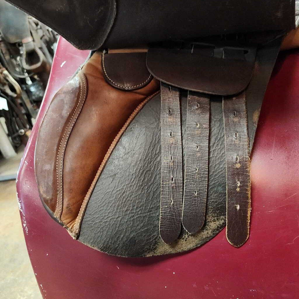 older starter english saddle