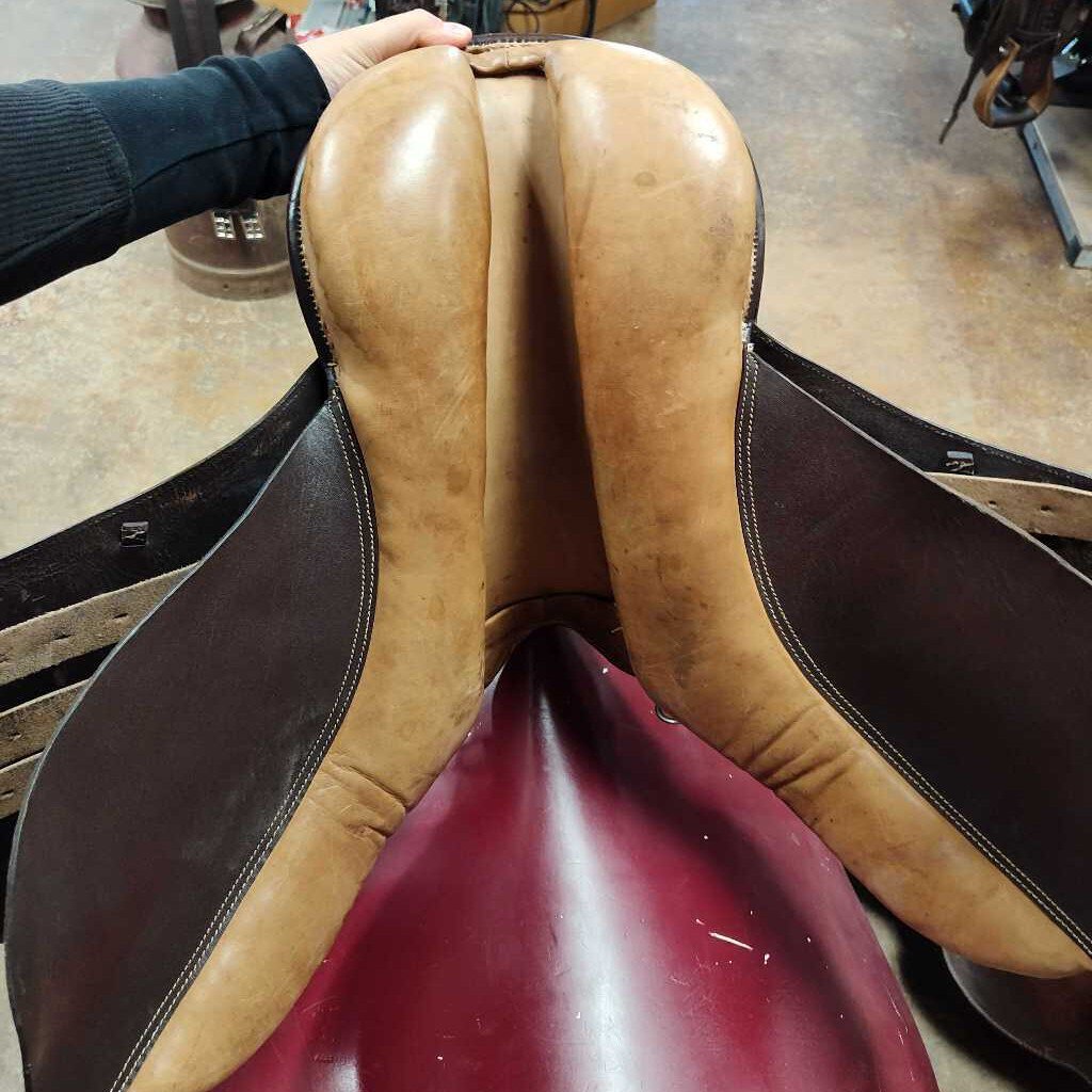 older starter english saddle