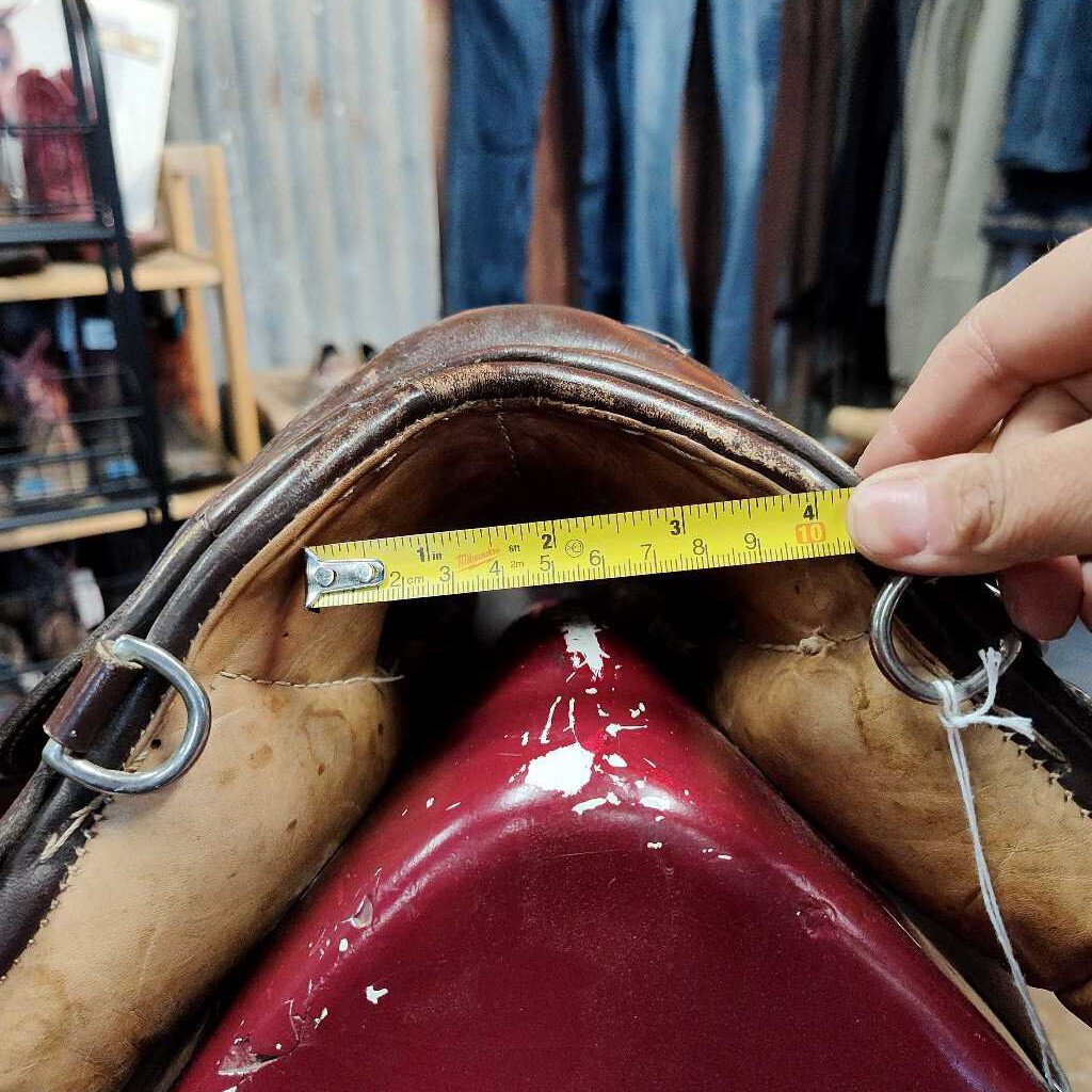 older starter english saddle