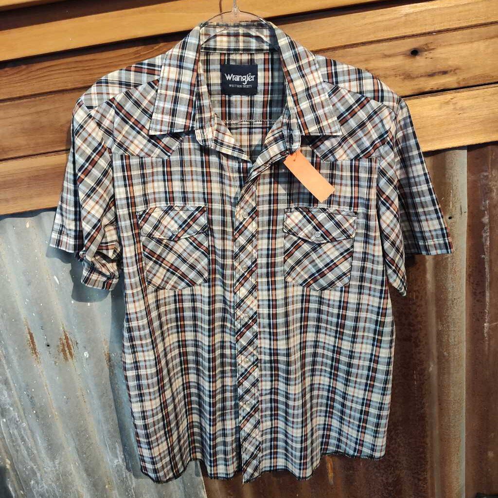 Short sleeve- Snaps- Adult