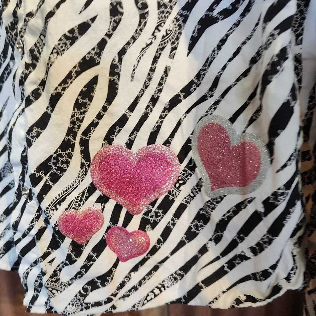 snap button up- Girls