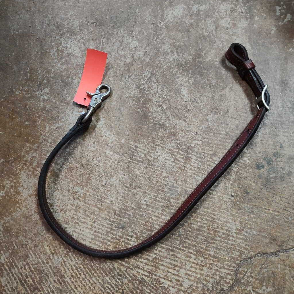 leather tie down strap