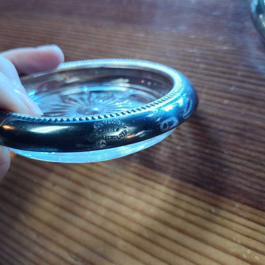 Silver Drink rest/ drink rest (2)