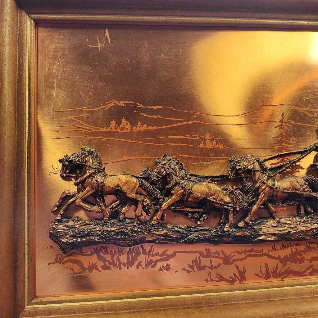 Stagecoach & Horses mail wagon