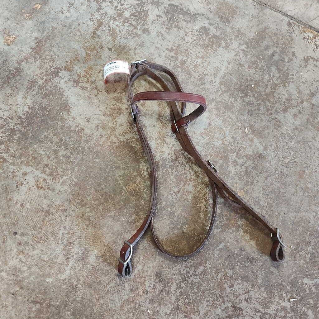 Leather bridle- crown adjustment