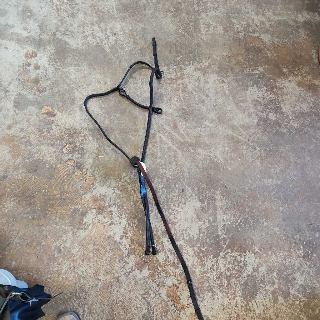Raised leather with running attachment