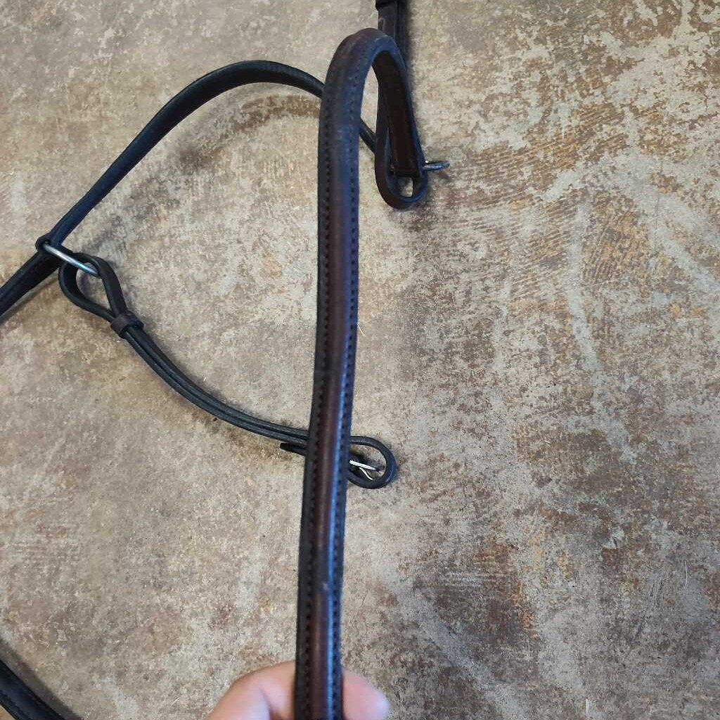 Raised leather with running attachment