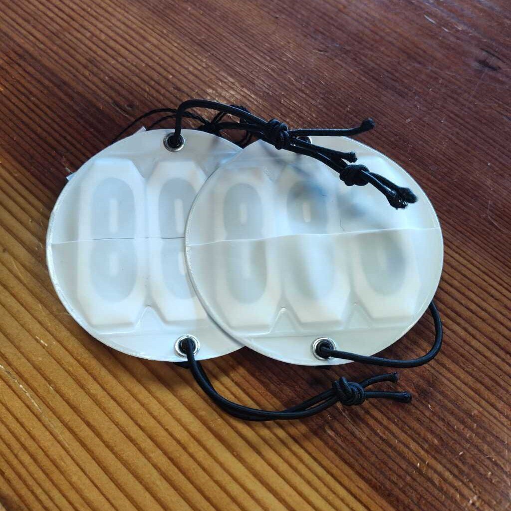 Halter/ bridle numbers (set of 2)