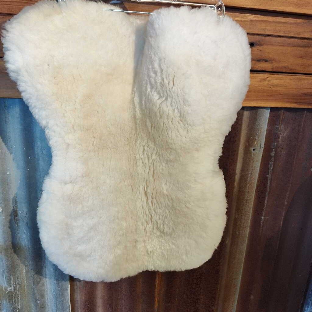 Real wool half pad- new