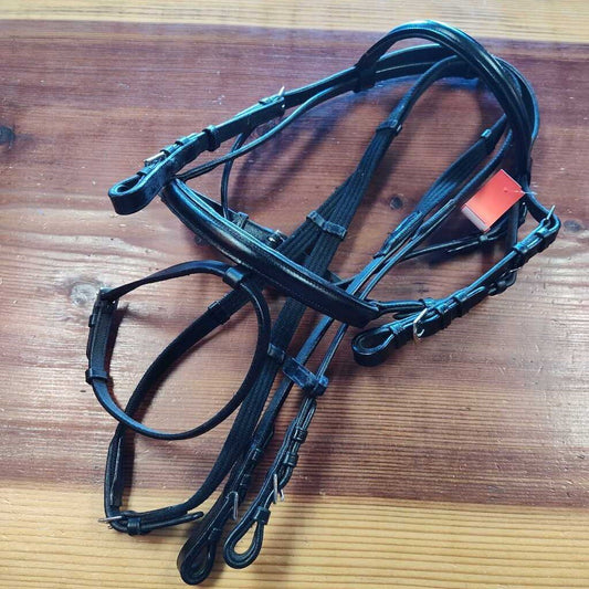 With flash and reins