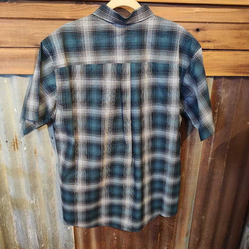 S/S button down check