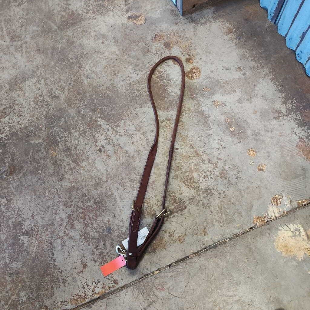Rolled leather comp reins