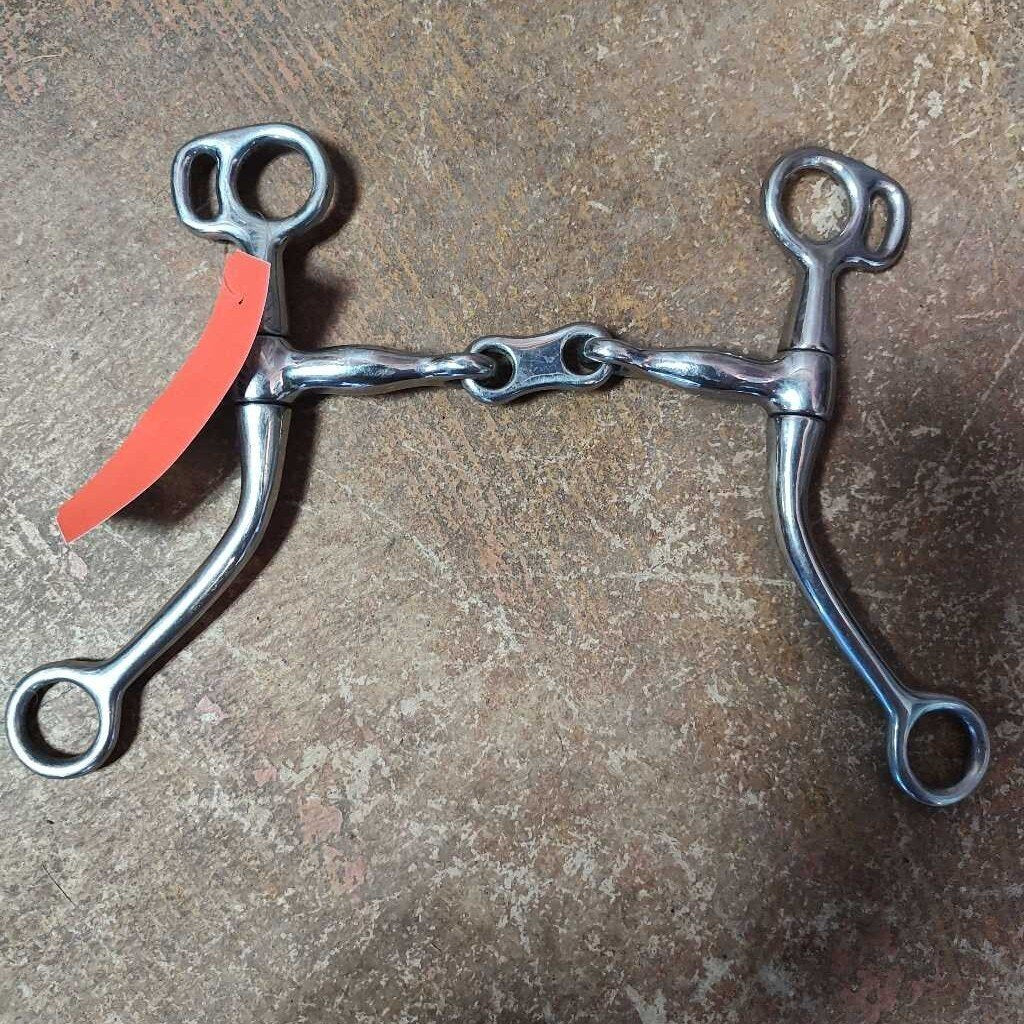 Long shank snaffle dog bone