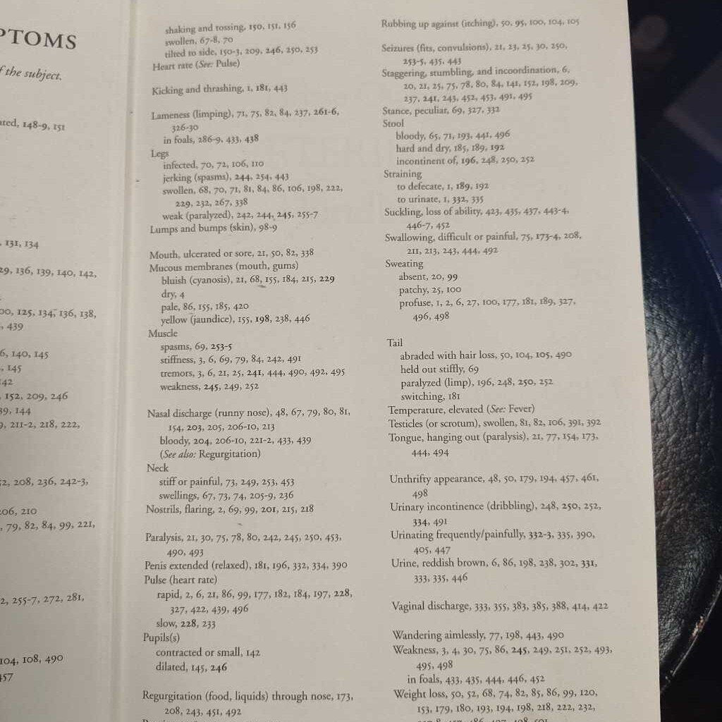Horse Owners Vet handbook