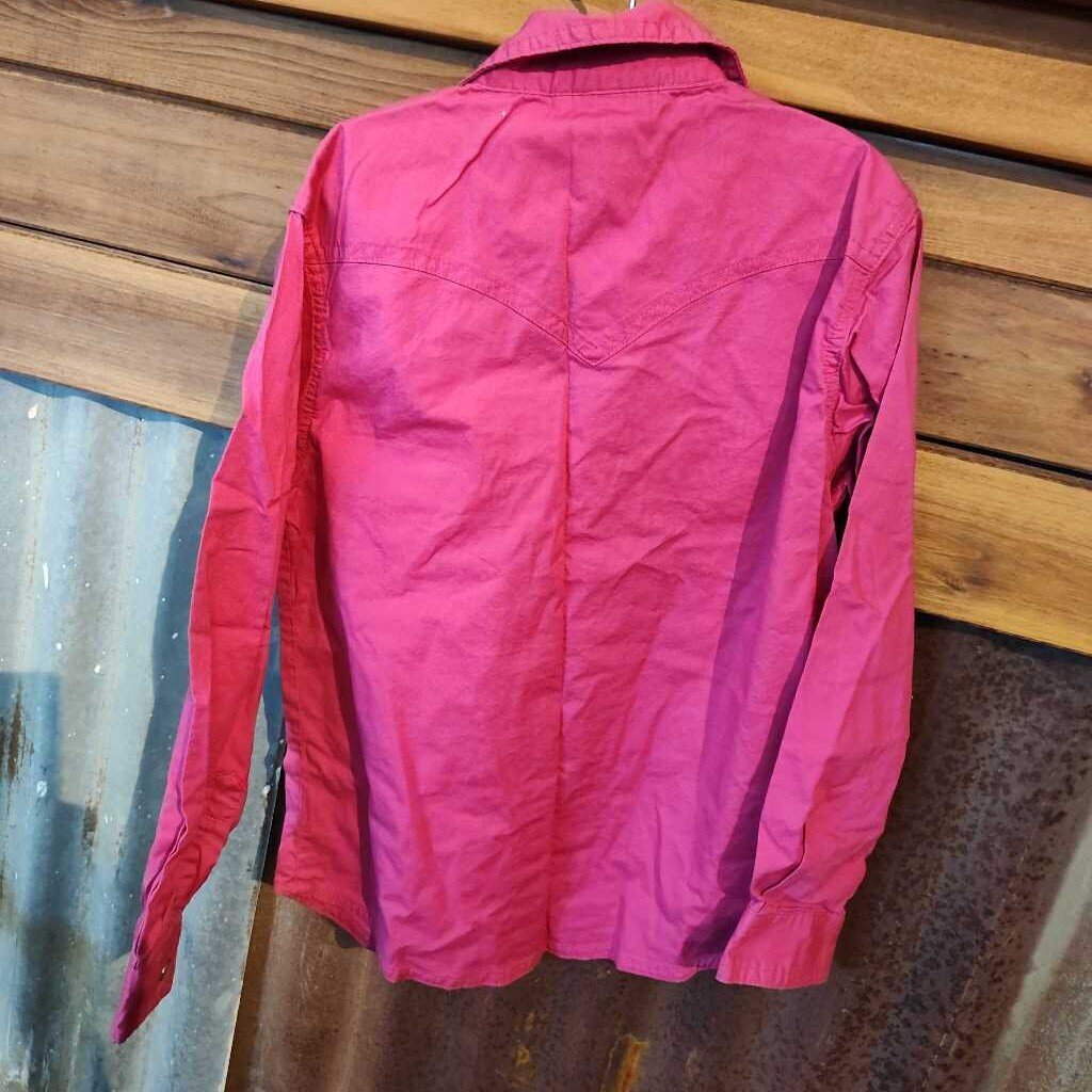 Long sleeve snap- girls
