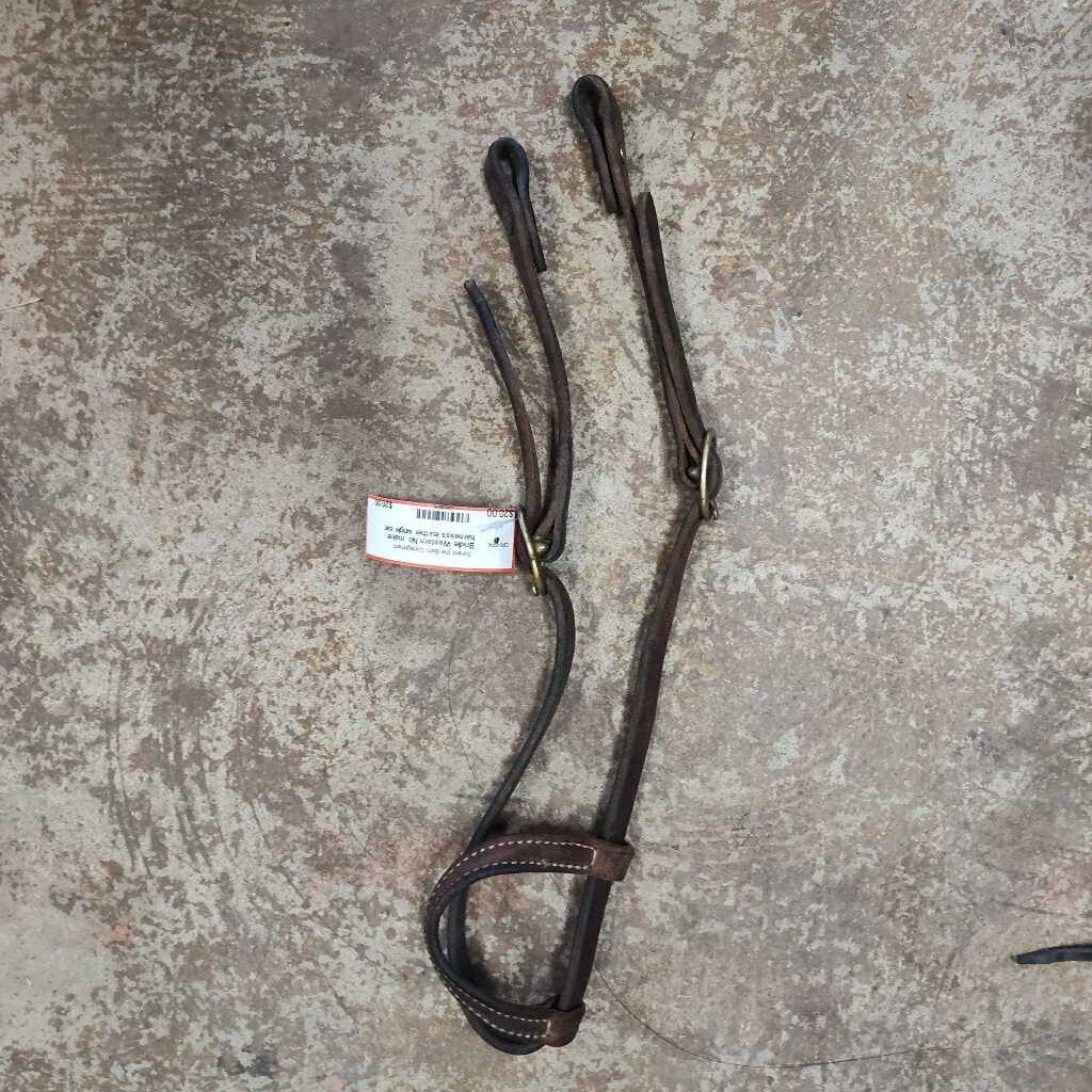 harnesss leather single ear