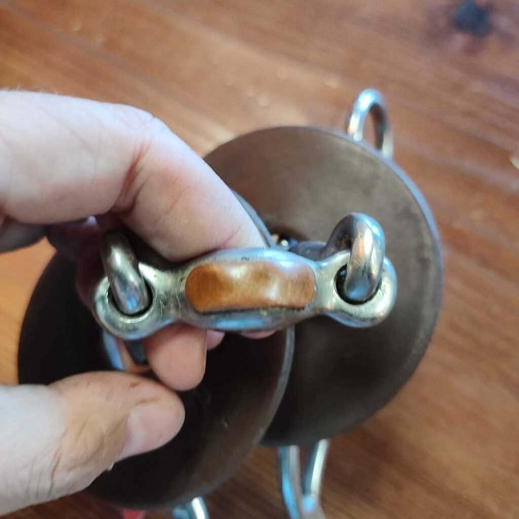 3 piece Gag bit with guards