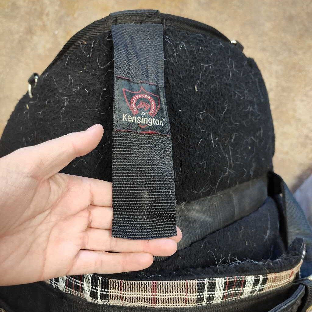 Bareback pad with pockets