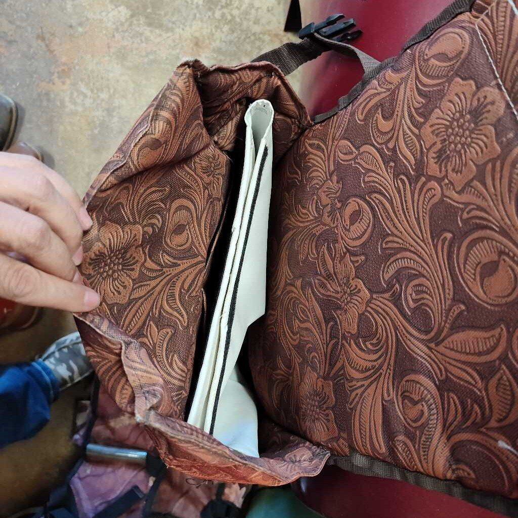 Insulated cantle bag