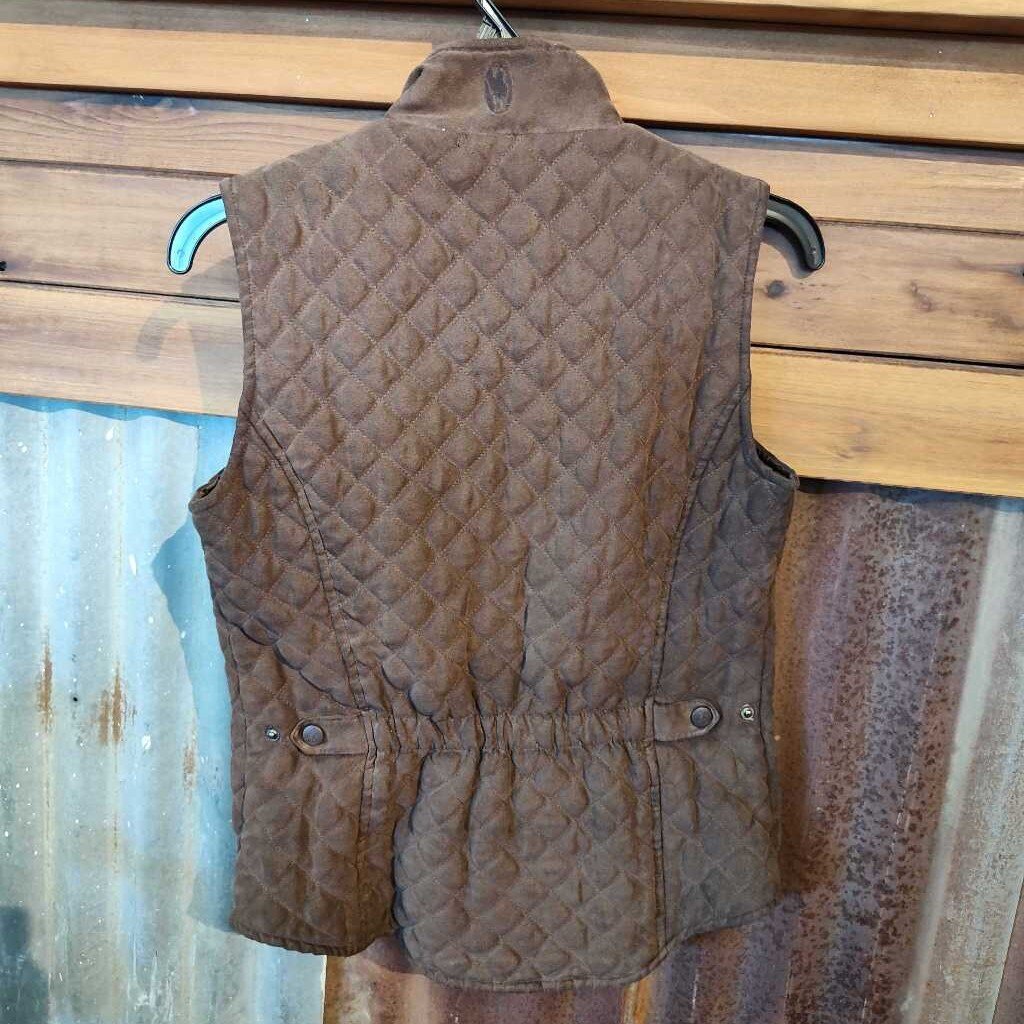thin quilted vest