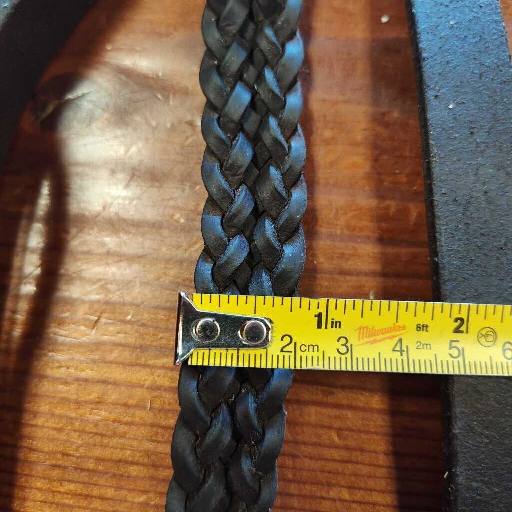 Braided reins