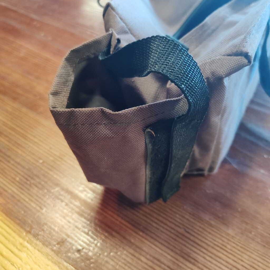 Canvas saddle bag